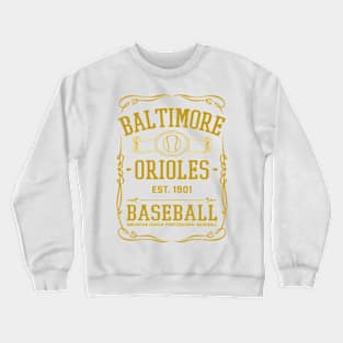 Vintage Orioles American Baseball Crewneck Sweatshirt